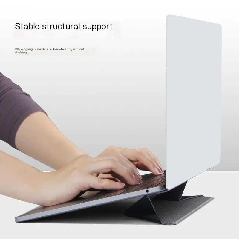 Invisible laptop stand